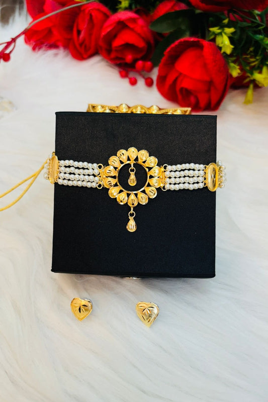 Gift (Gold Plated Chocker Set)