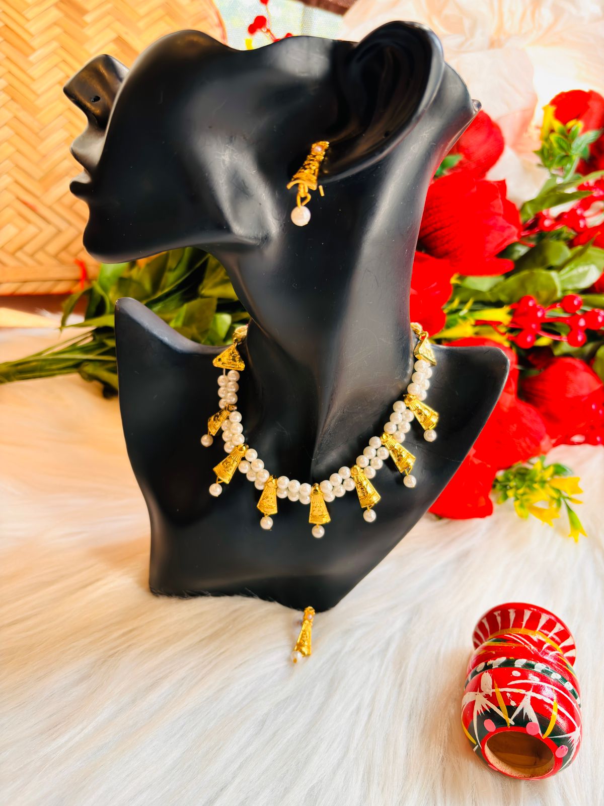 Abundance - Gold Plated Chocker Set