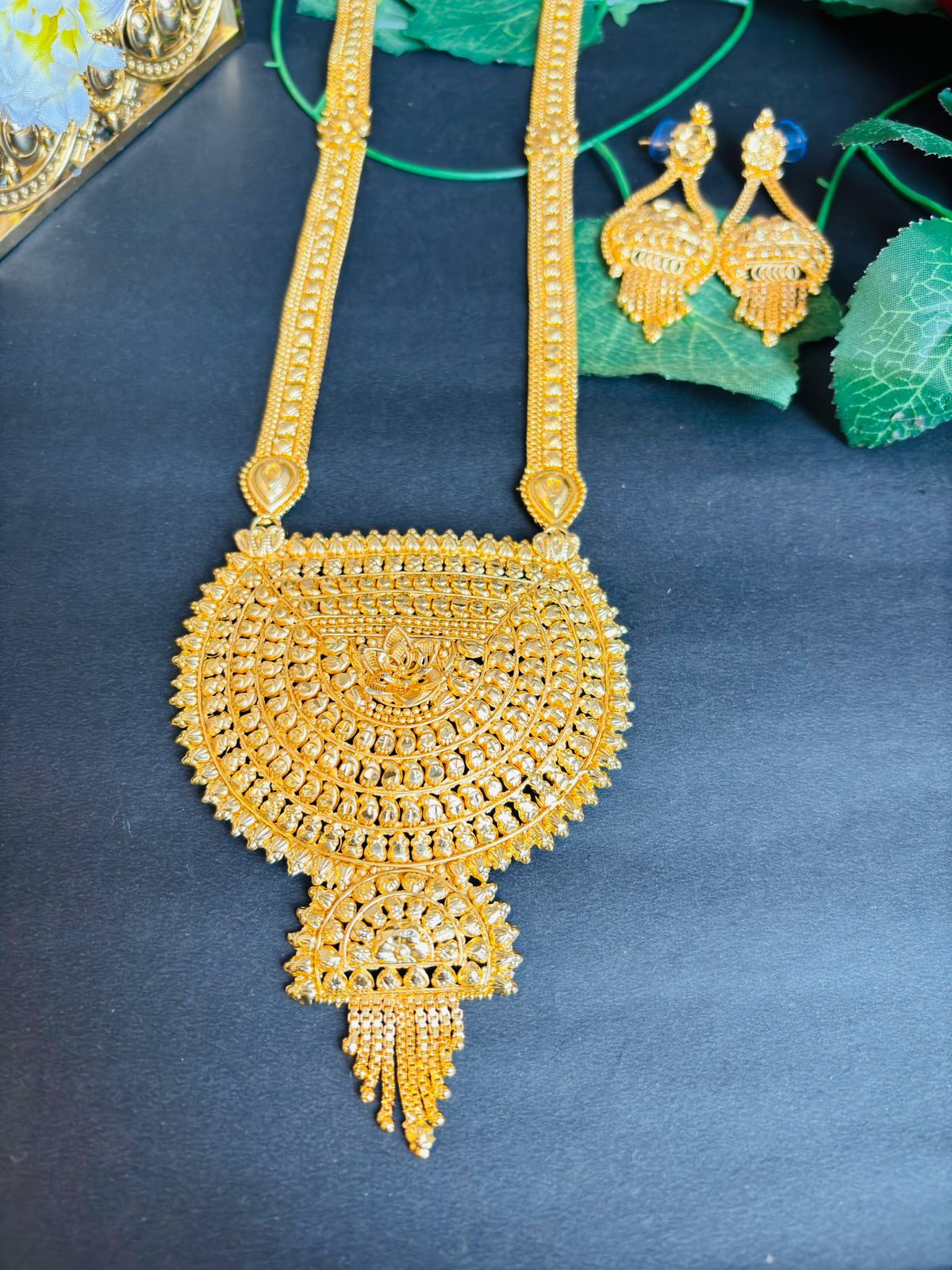 Anantaa Gold Plated Long Necklace Set