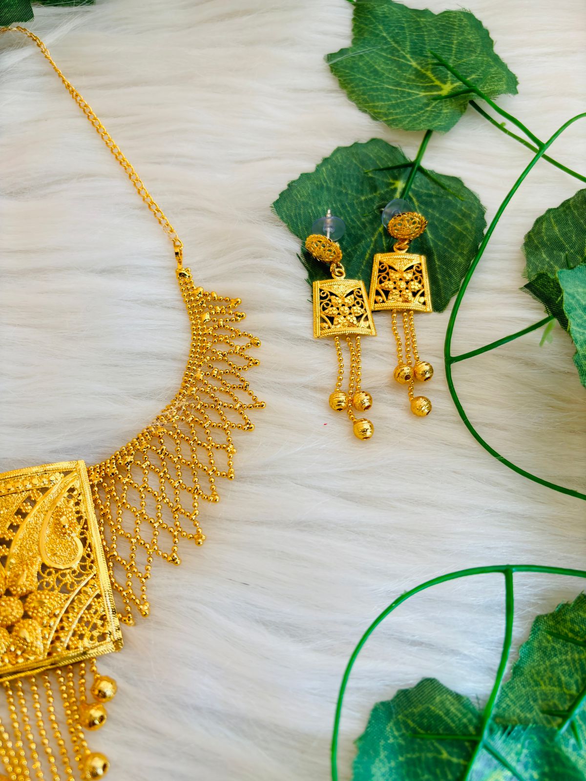 Sukanya- Gold Plated Necklace Set