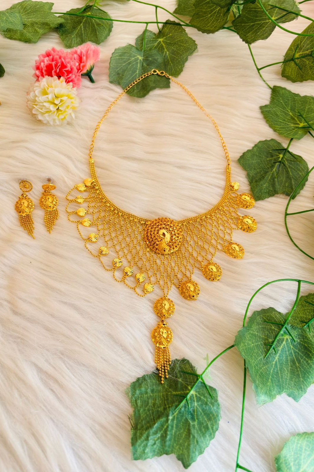 Rupamadhuri Gold Plated Necklace Set