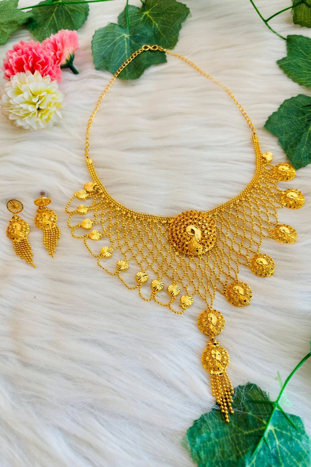 Rupamadhuri Gold Plated Necklace Set