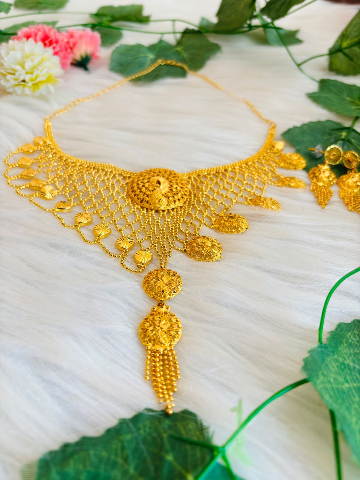 Rupamadhuri Gold Plated Necklace Set