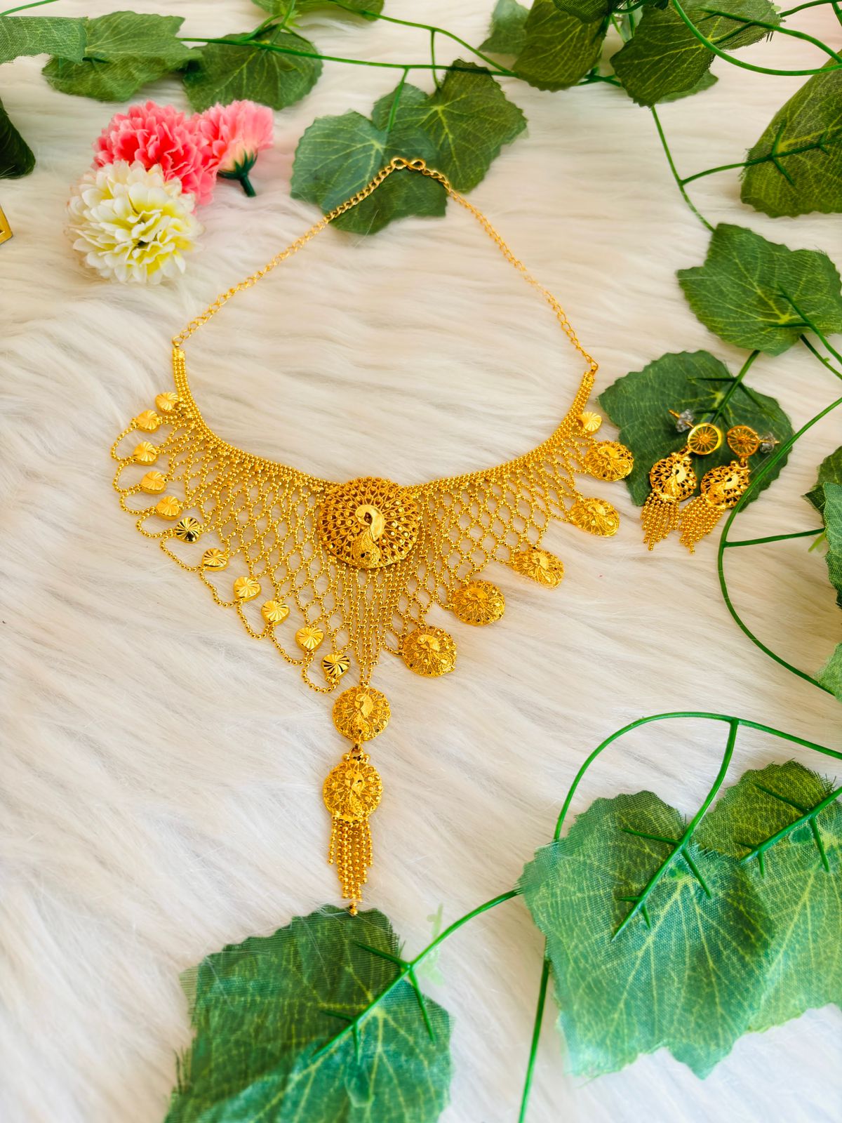 Rupamadhuri Gold Plated Necklace Set