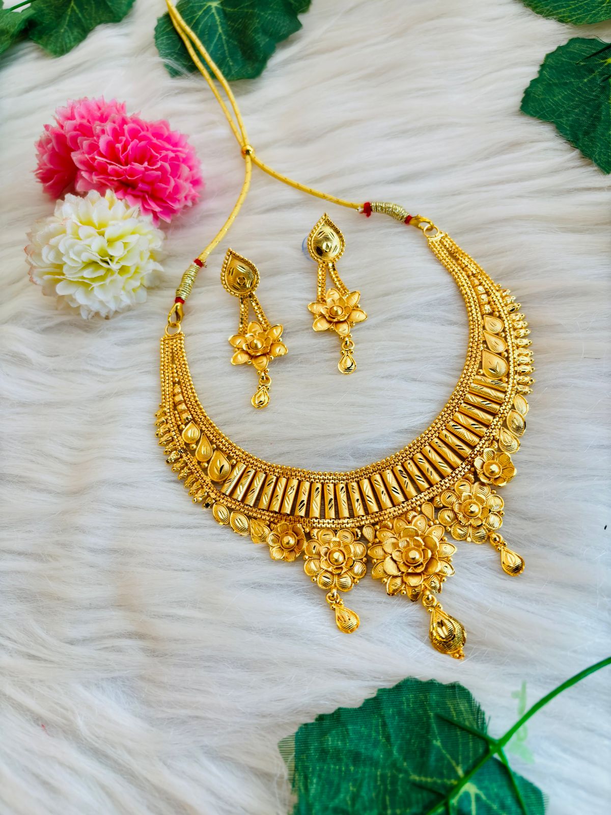 Treasure Trove- Gold Plated Necklace set