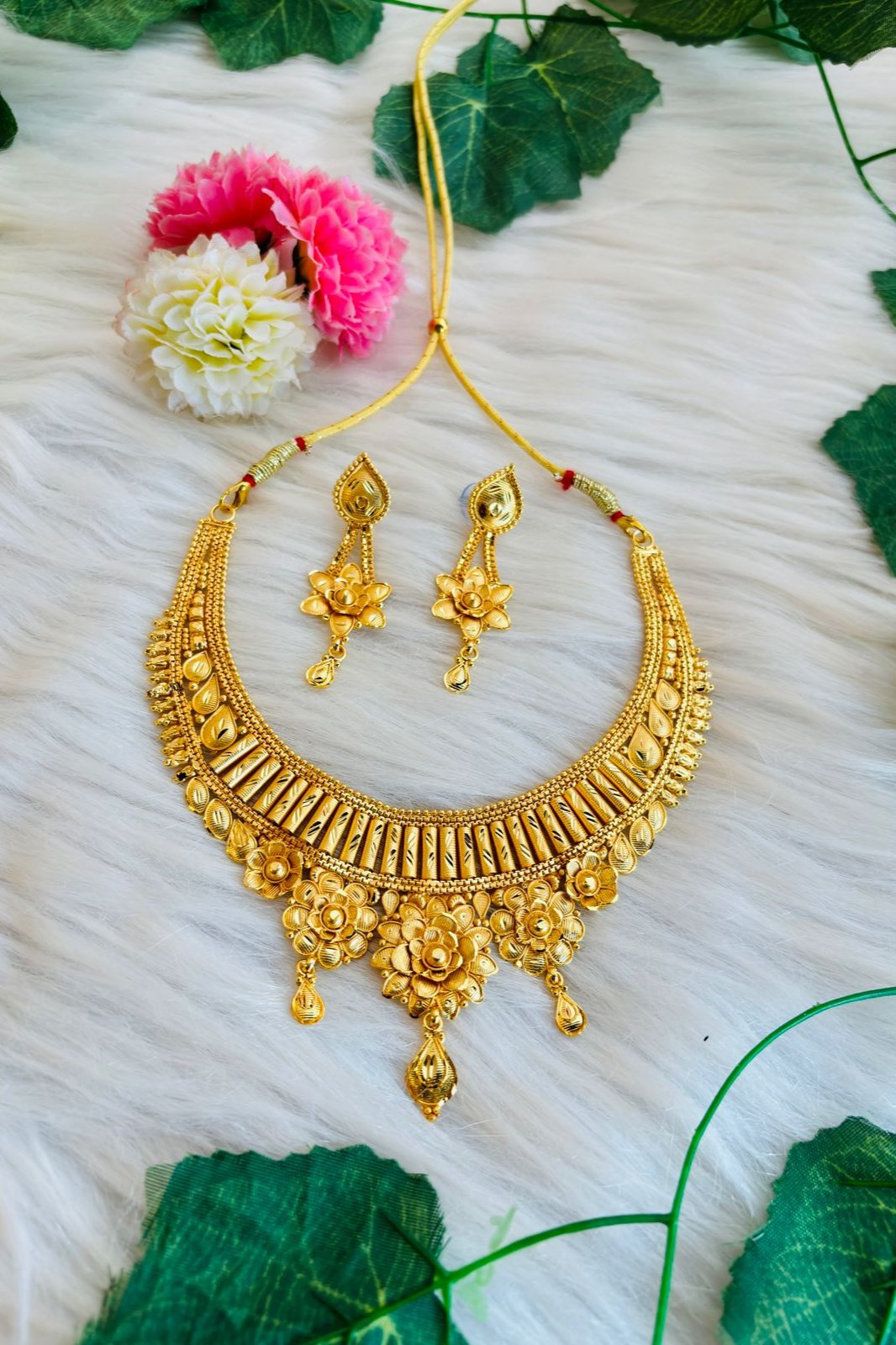 Treasure Trove- Gold Plated Necklace set