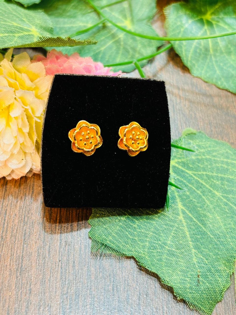 Rose- Gold Plated Earrings