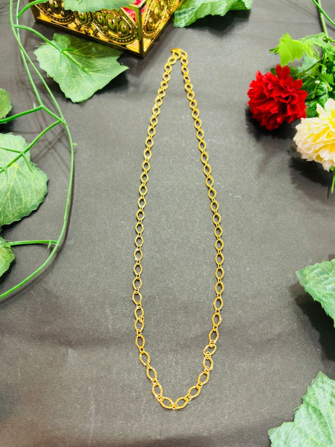 Token Of Gold Plated Chain