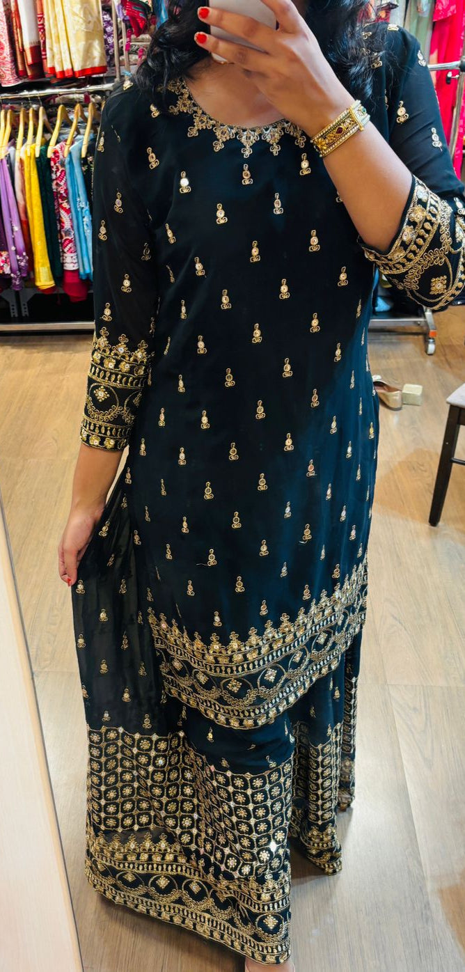 A New Gharara Kurti Set