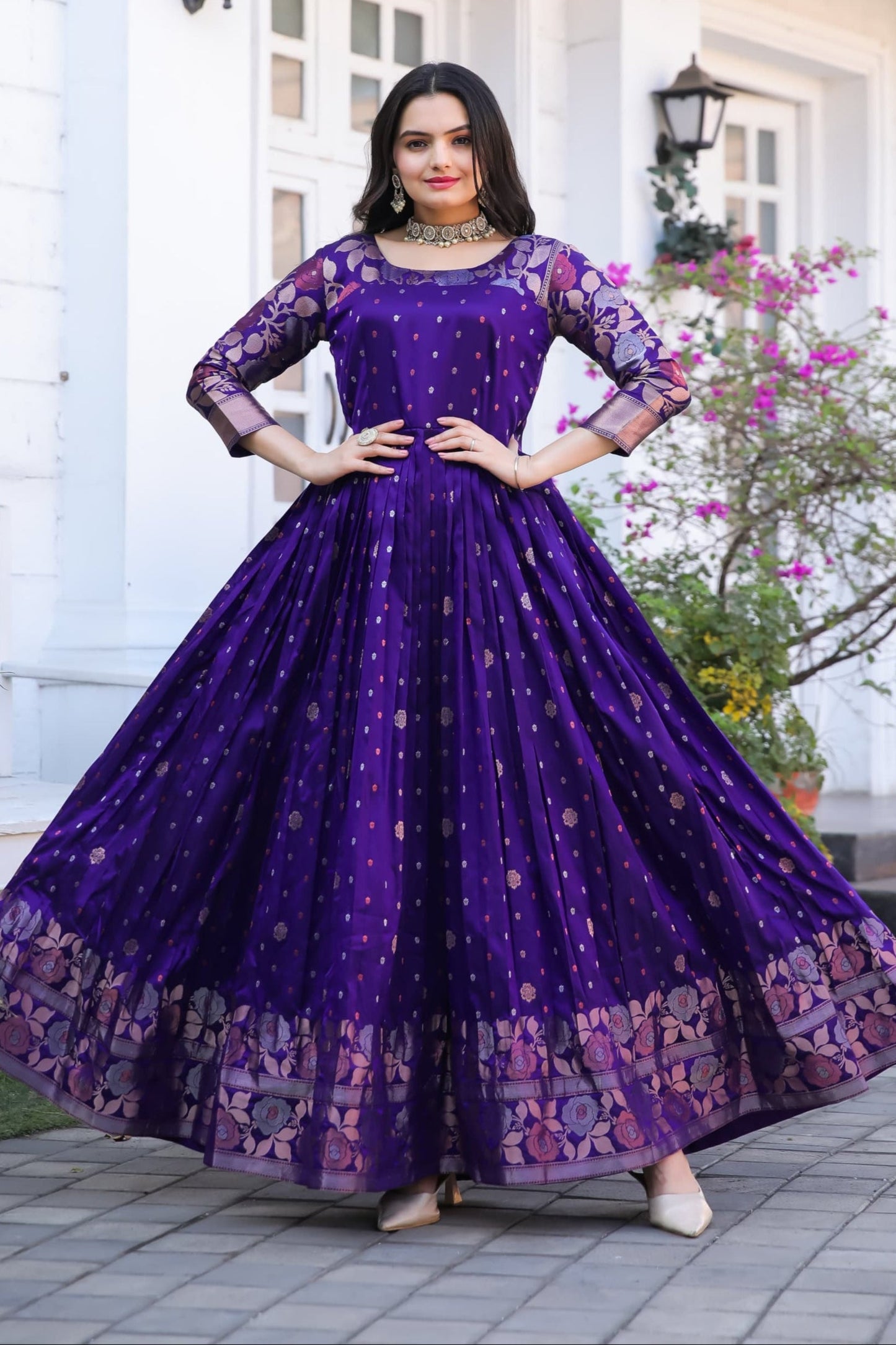 All Of Me Silk Gown Set