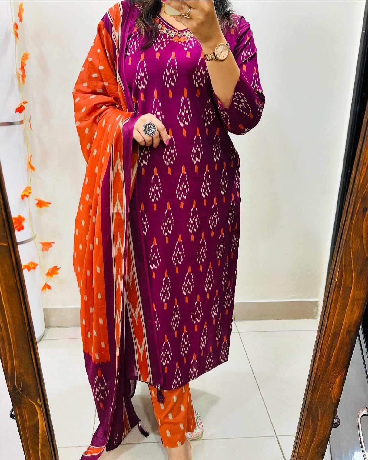 Shravan Cotton Kurti Set