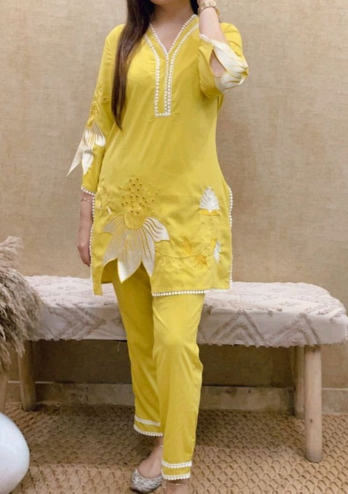 Have It All Co-Ord Set (Yellow)