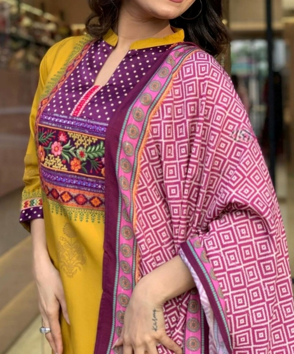 Jhumka Gira Re-  Kurti Set