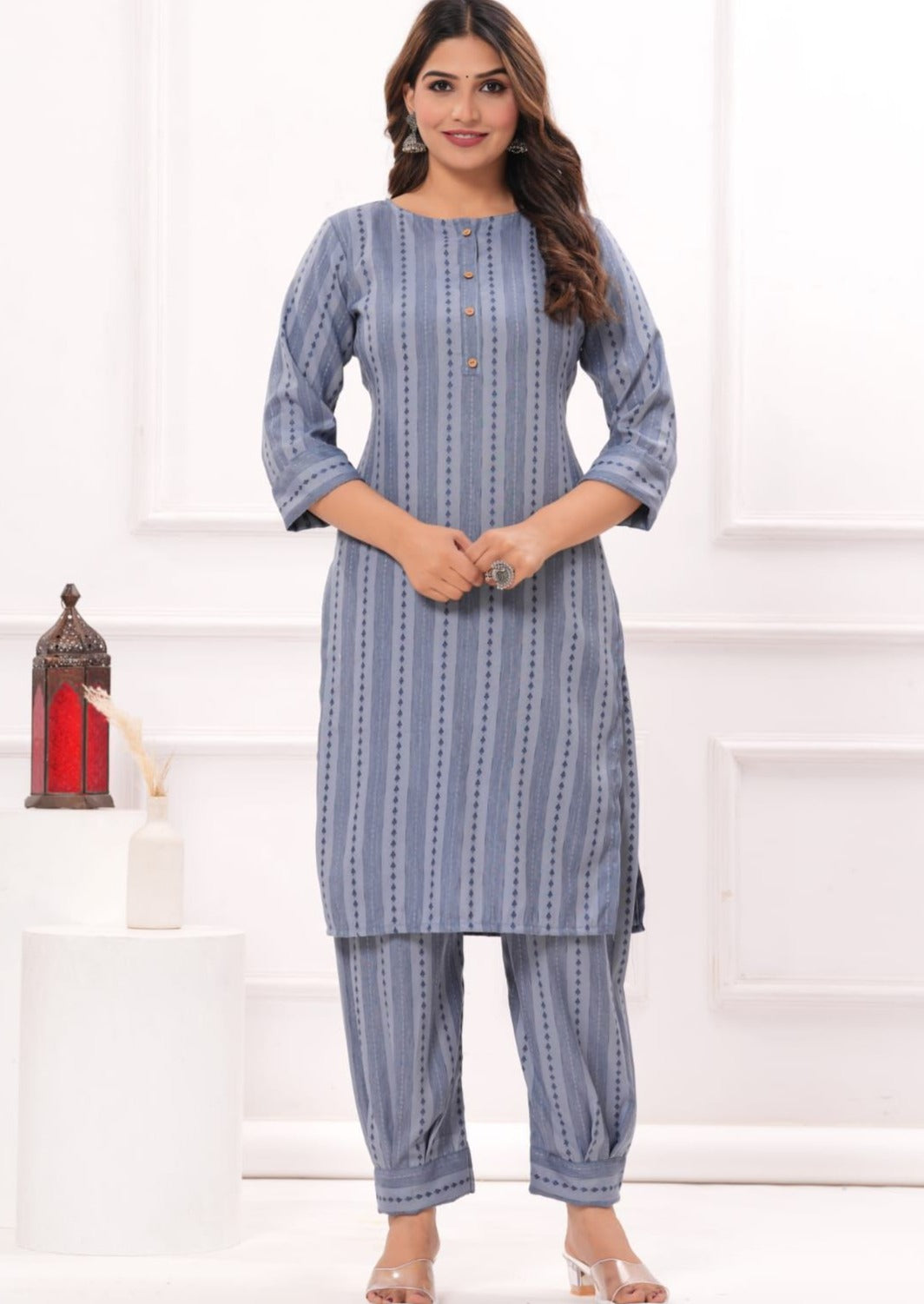 Hide & Seek Rayon Kurti Set