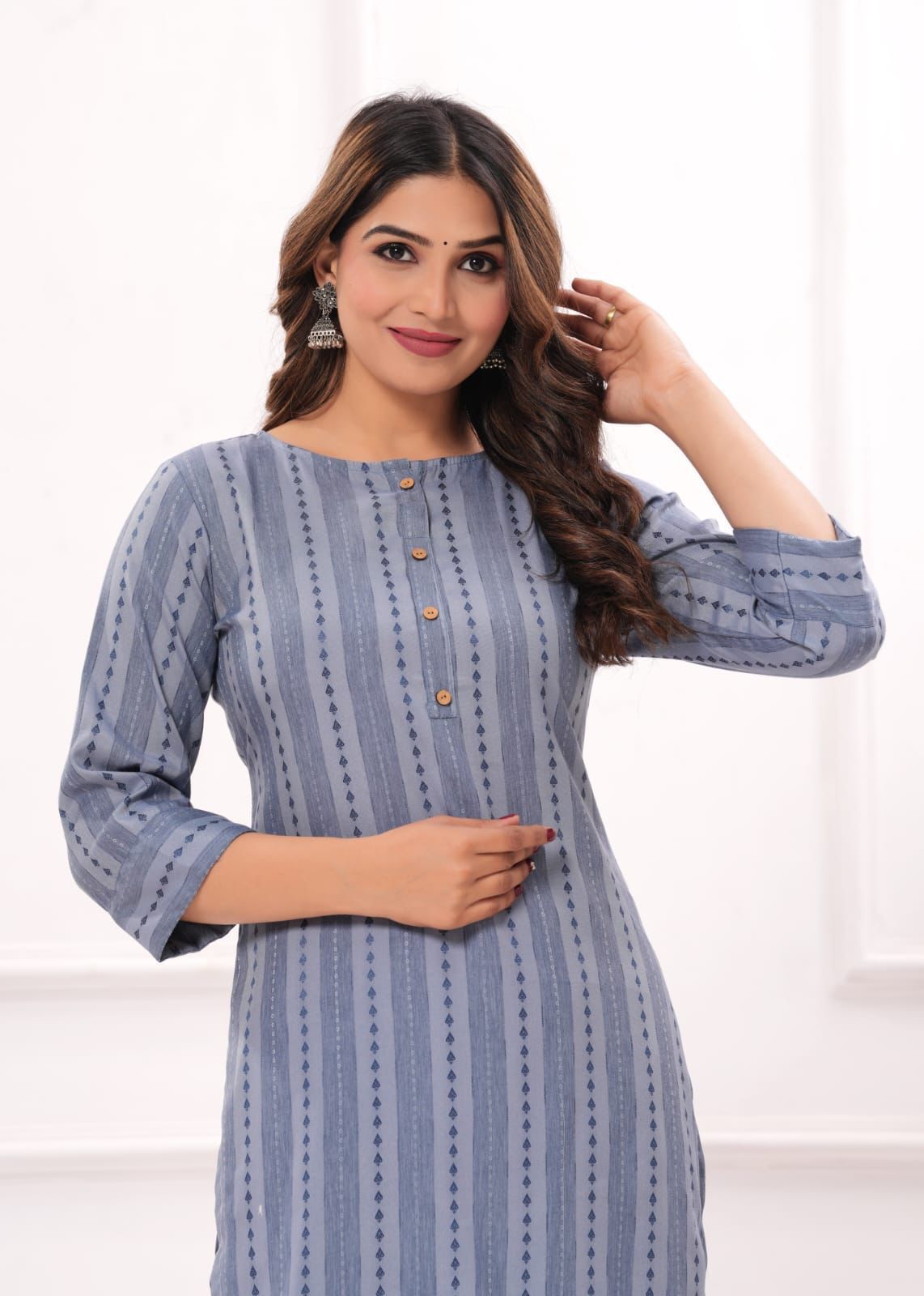 Hide & Seek Rayon Kurti Set