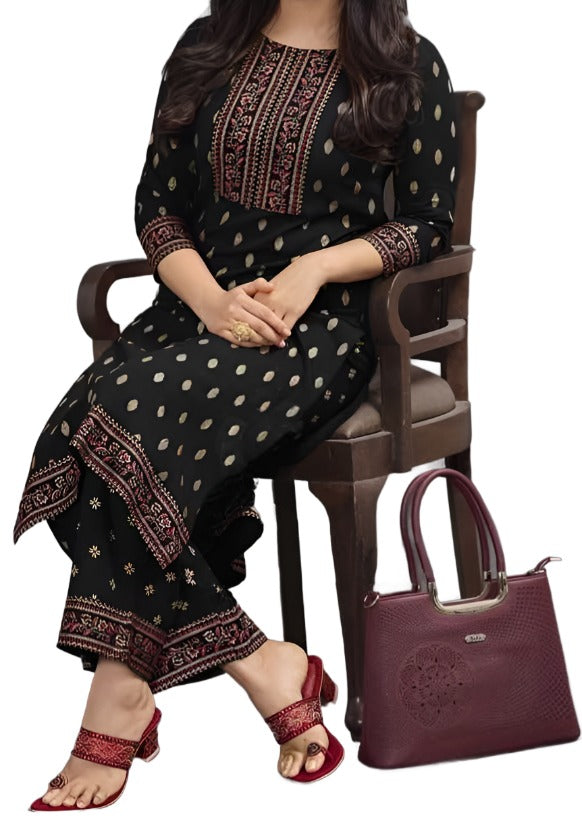 Believe In Beauty Rayon Kurti Set