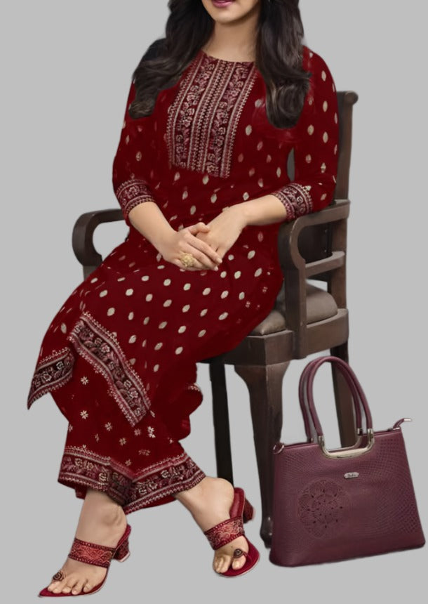 Believe In Beauty Rayon Kurti Set