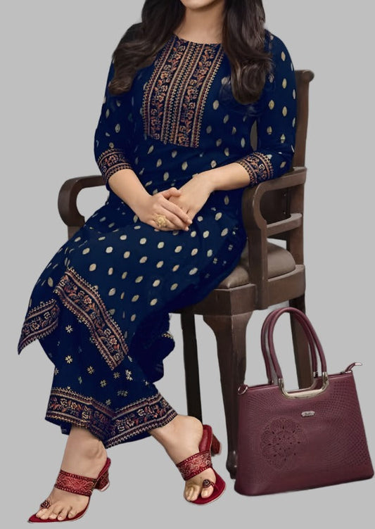 Believe In Beauty Rayon Kurti Set