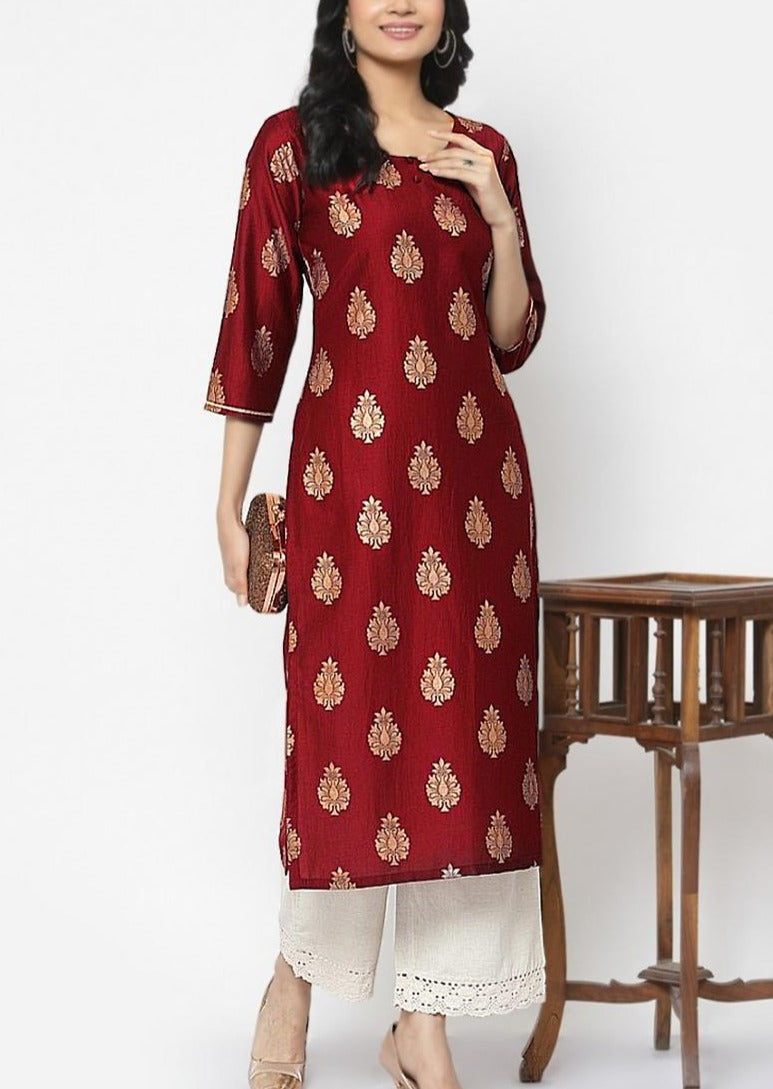 Celestial Shadow One Piece Rayon Kurti