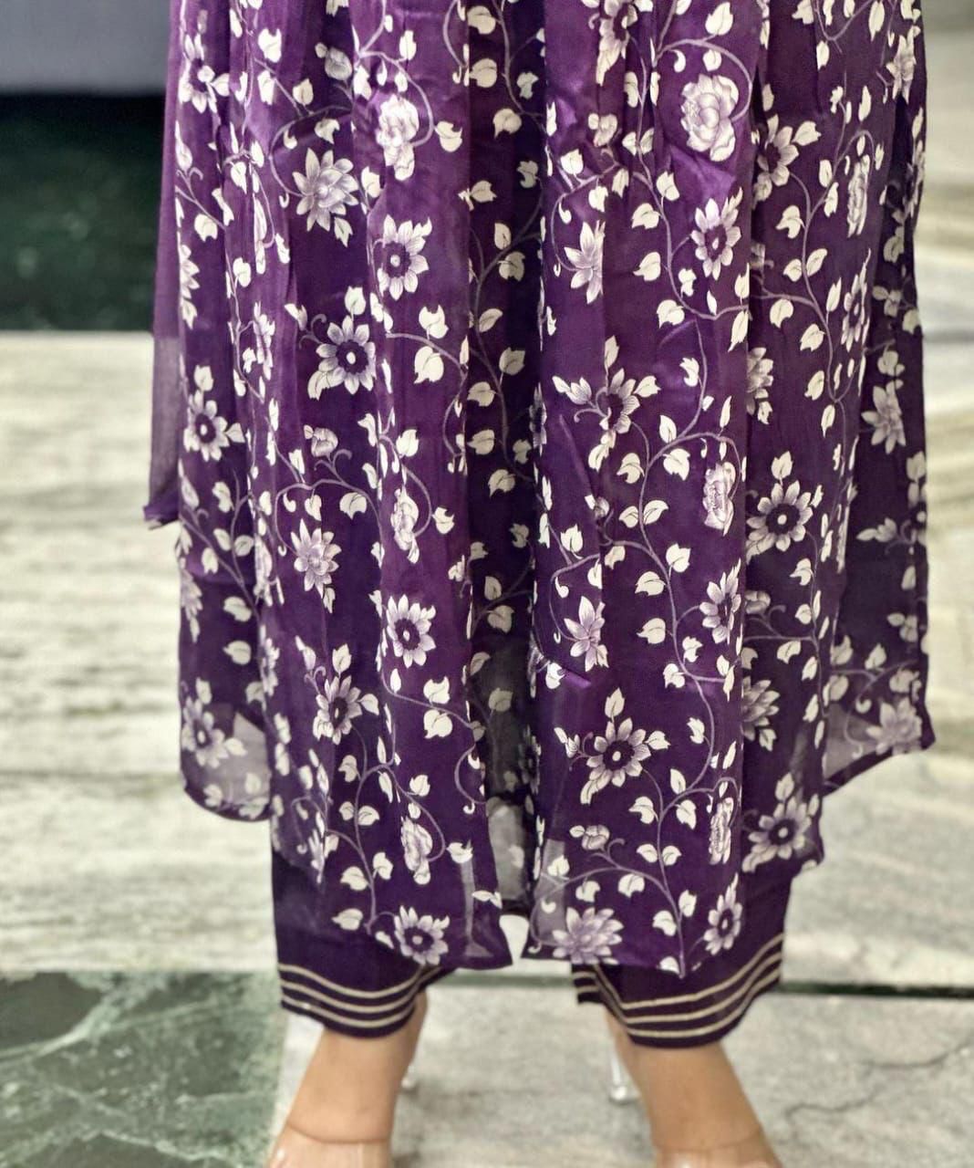 Fire Bird Rayon Kurti Set