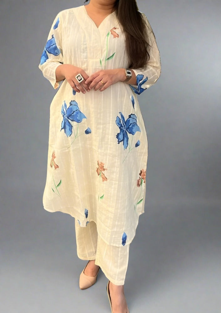 Its Beautiful! Cotton Kurti Set