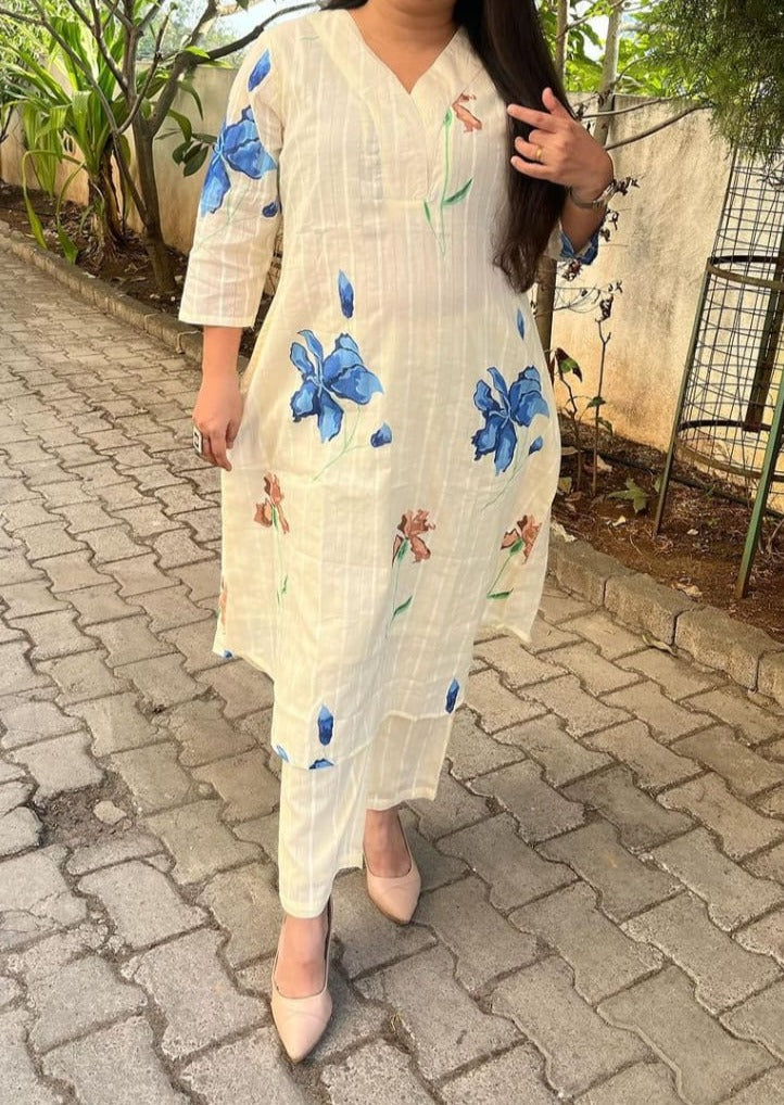 Its Beautiful! Cotton Kurti Set