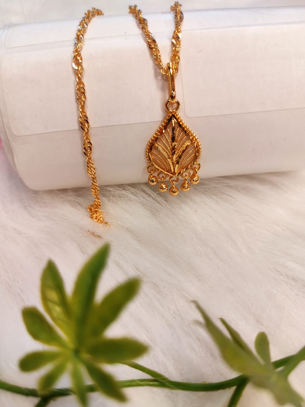 Gold Plated Chain and Locket