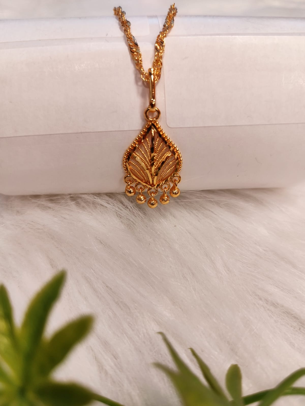 Gold Plated Chain and Locket