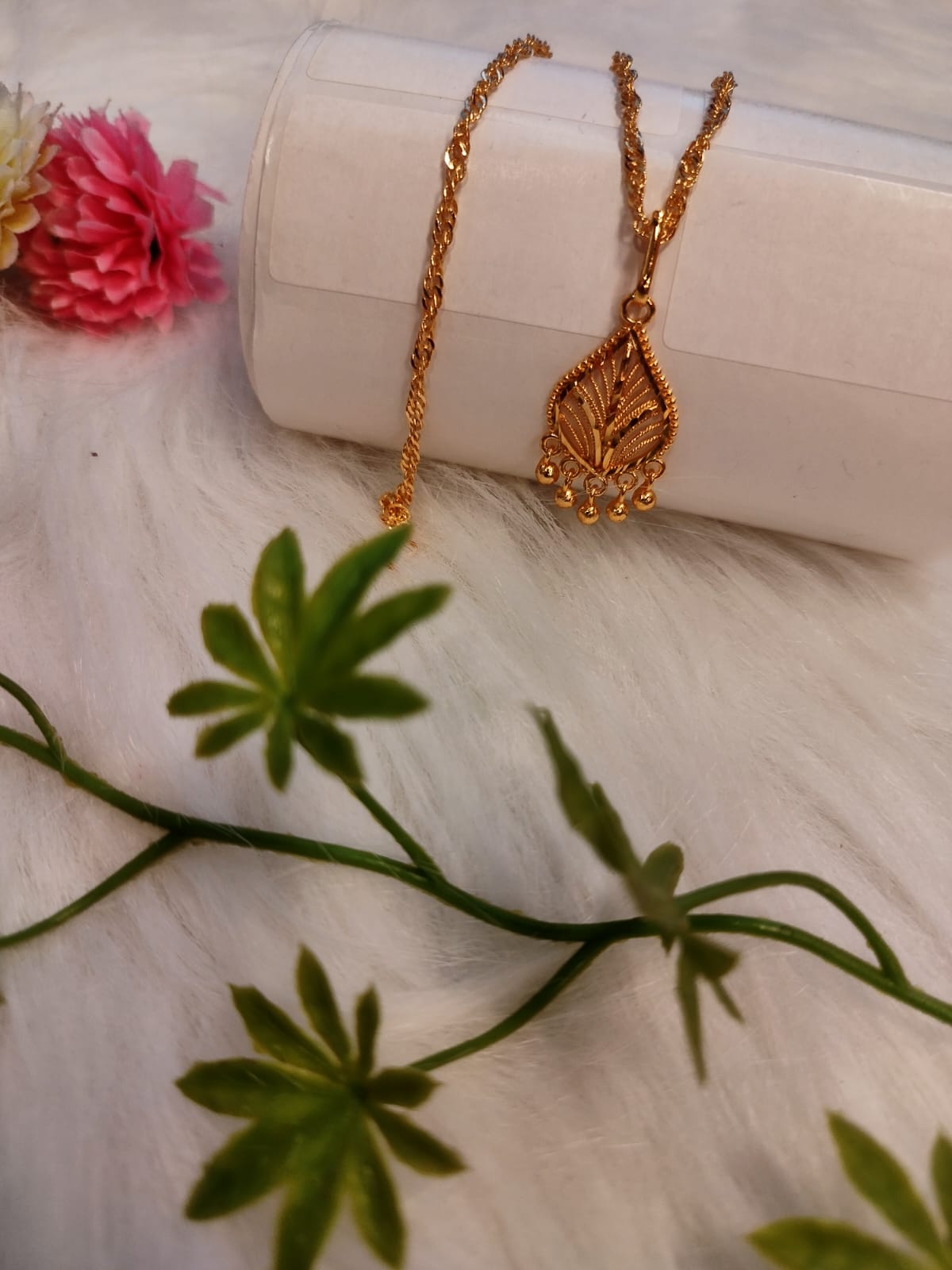 Gold Plated Chain and Locket