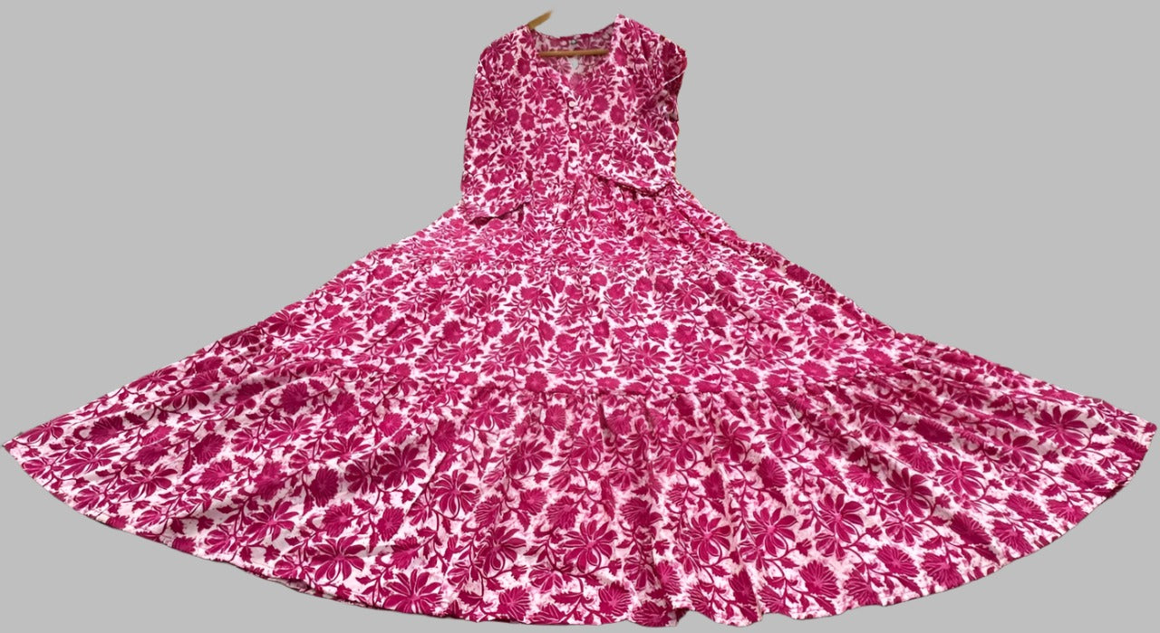 Double Pretty Cotton Gown