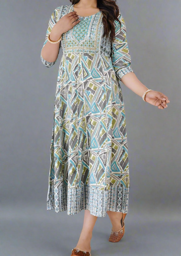 Peace Of Wild Things Rayon Dress