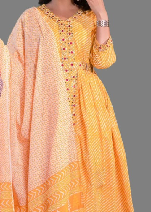 Stealing Hearts Cotton Kurti Set