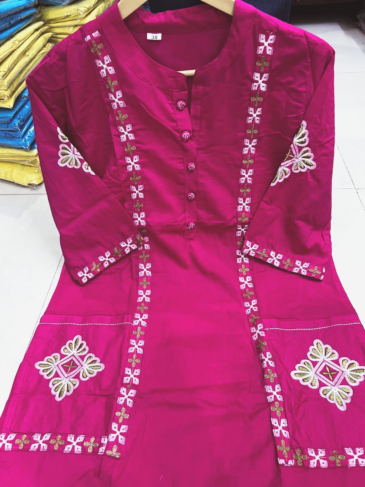 Own The Screen Cotton Kurti Set