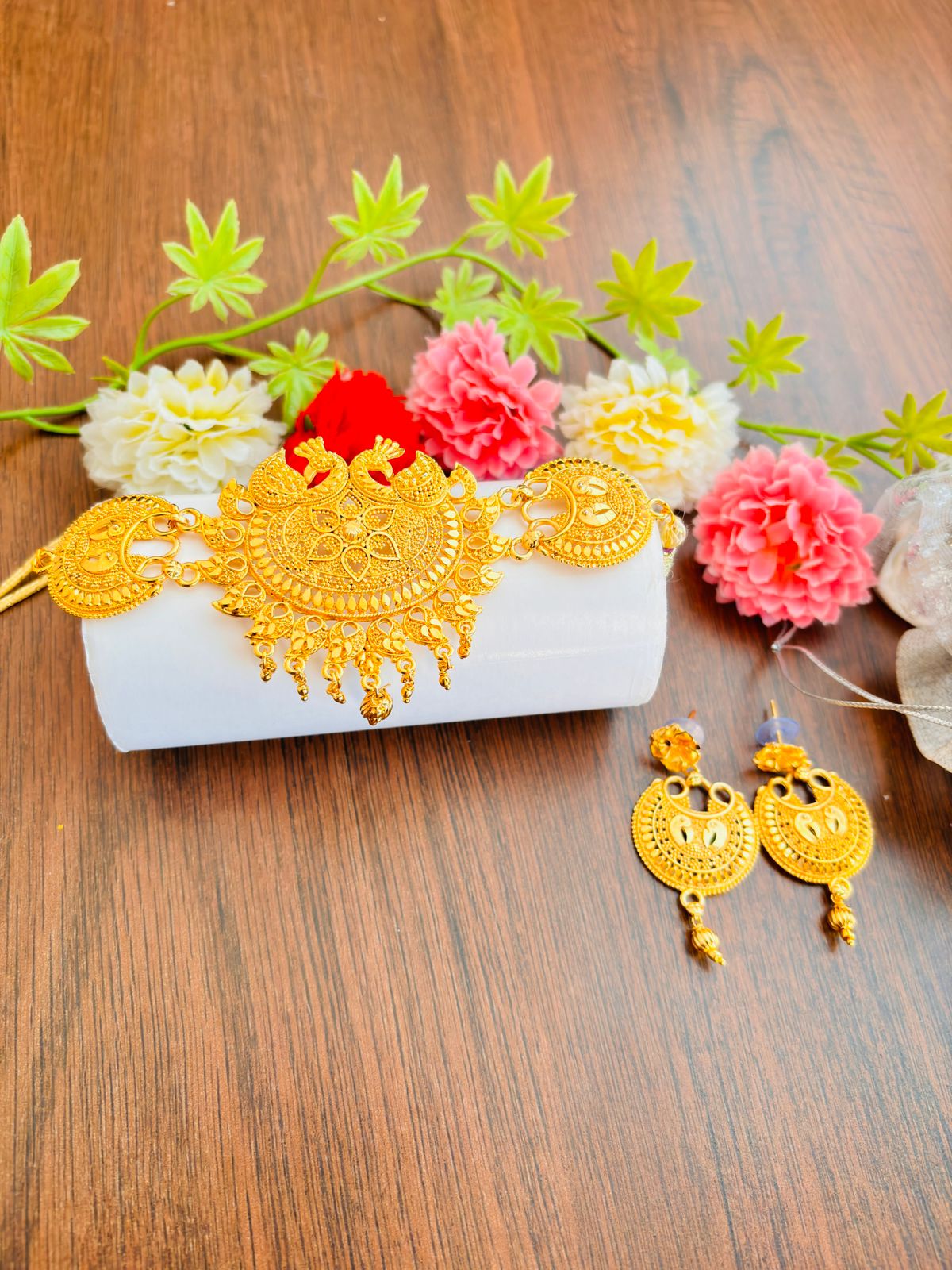 Suvarnakara - Gold Plated Jewellery Set