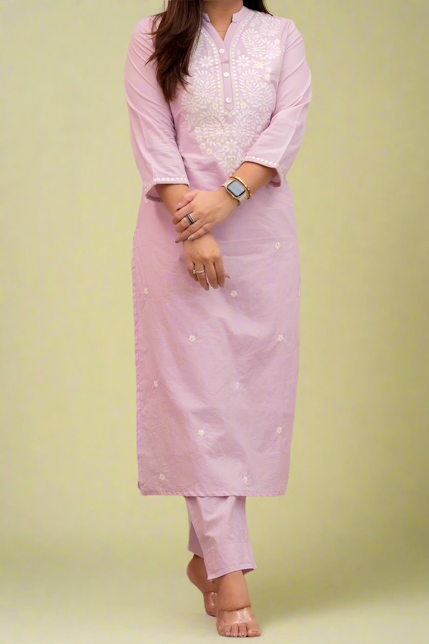 Soul Wisdom Cotton Kurti Set