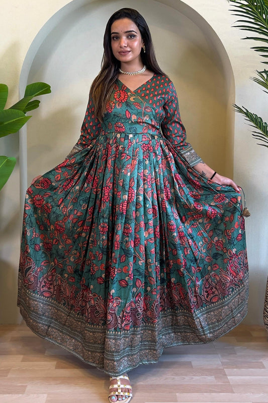 Rooted And Rising Anarkali Gown Set