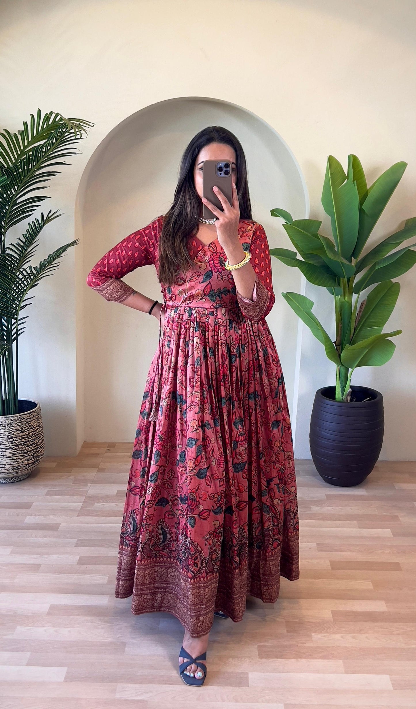 Rooted And Rising Anarkali Gown Set