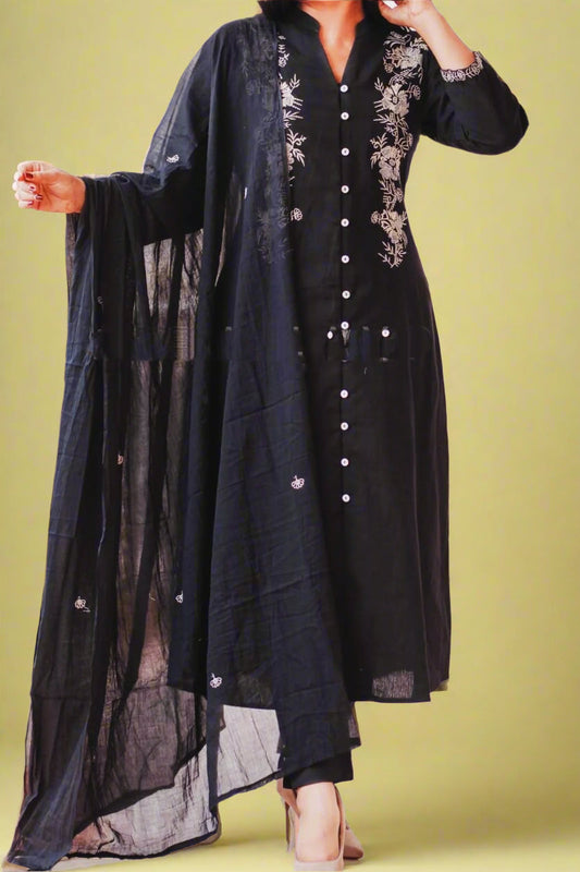 Roaming Without Limits Cotton Kurti Set