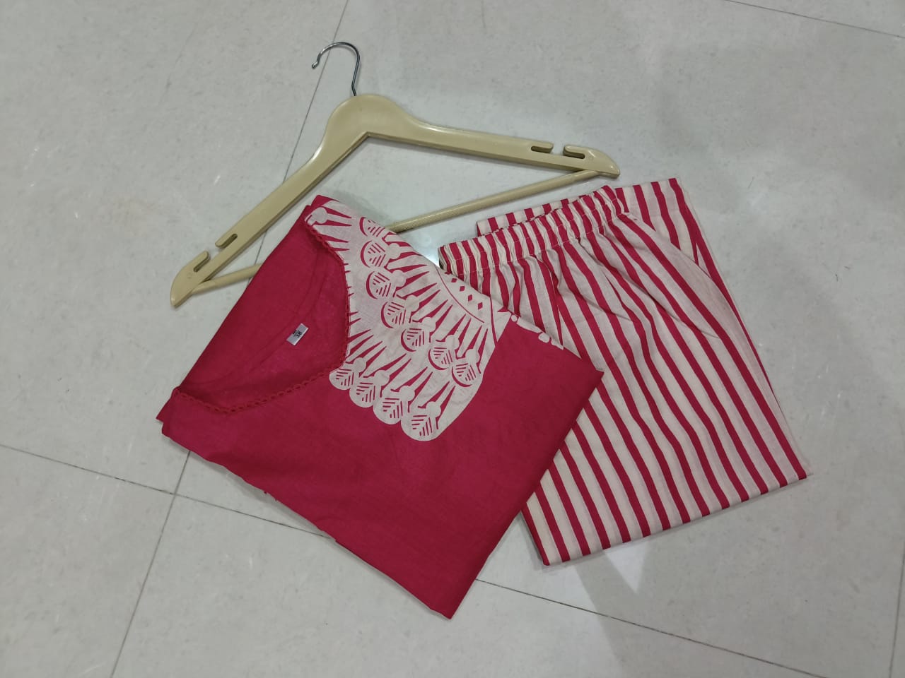 Fragrance In Fashion Cotton Kurti Set