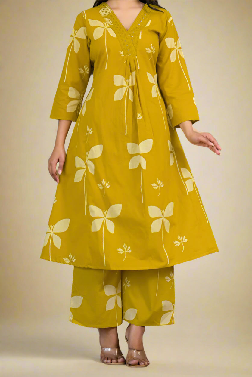 Shadow Walker Cotton Kurti Set