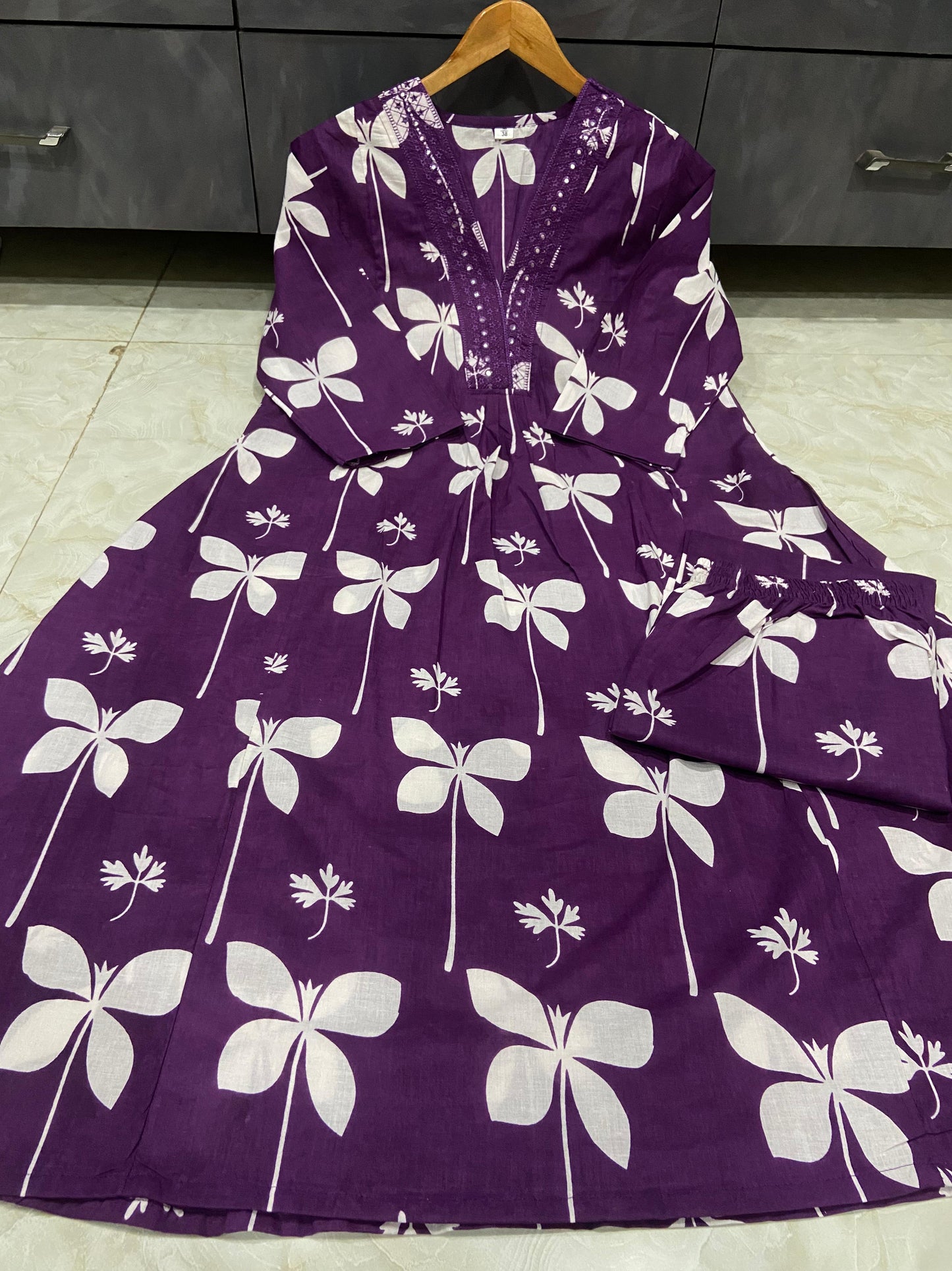 Shadow Walker Cotton Kurti Set