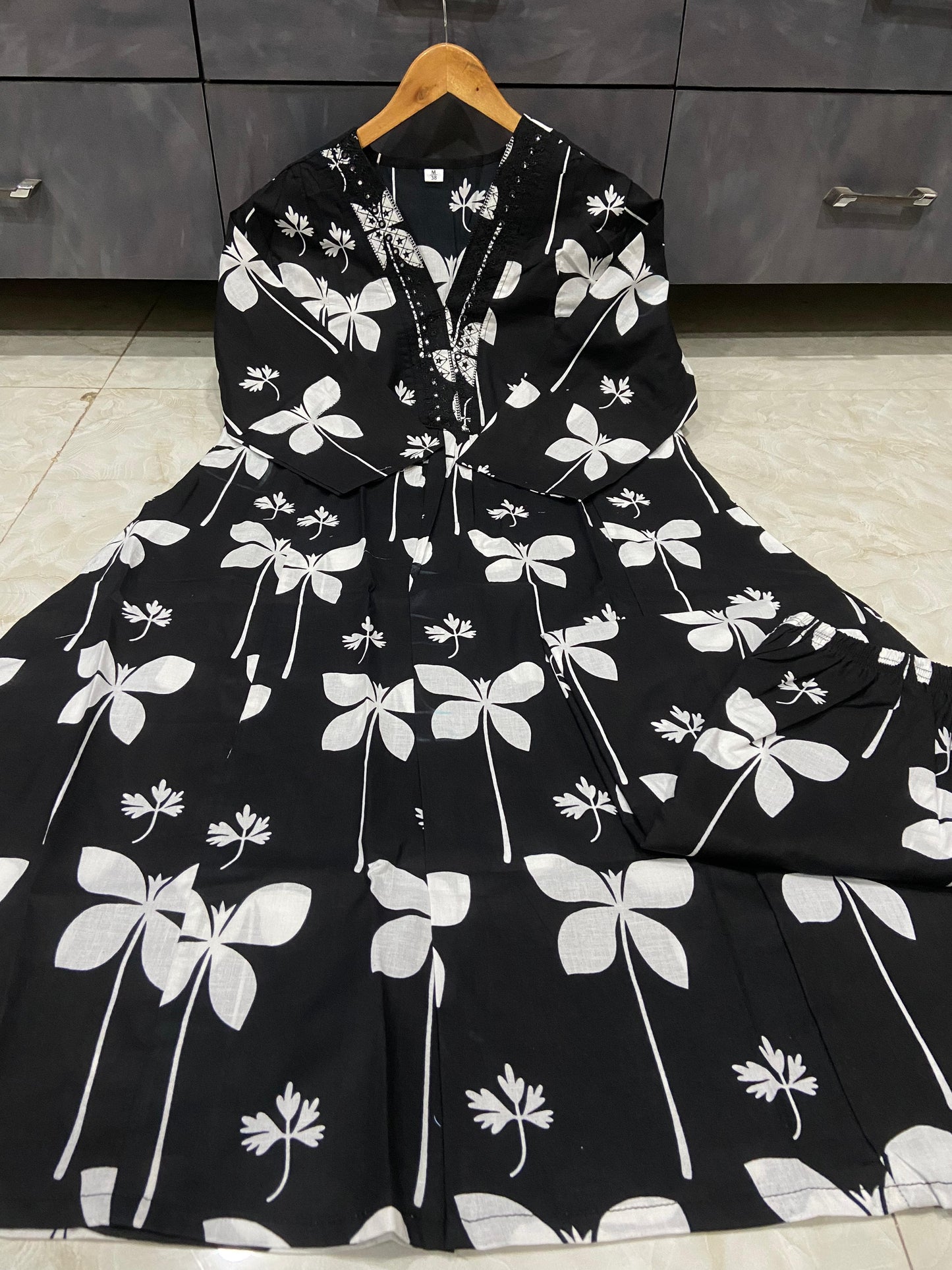 Shadow Walker Cotton Kurti Set