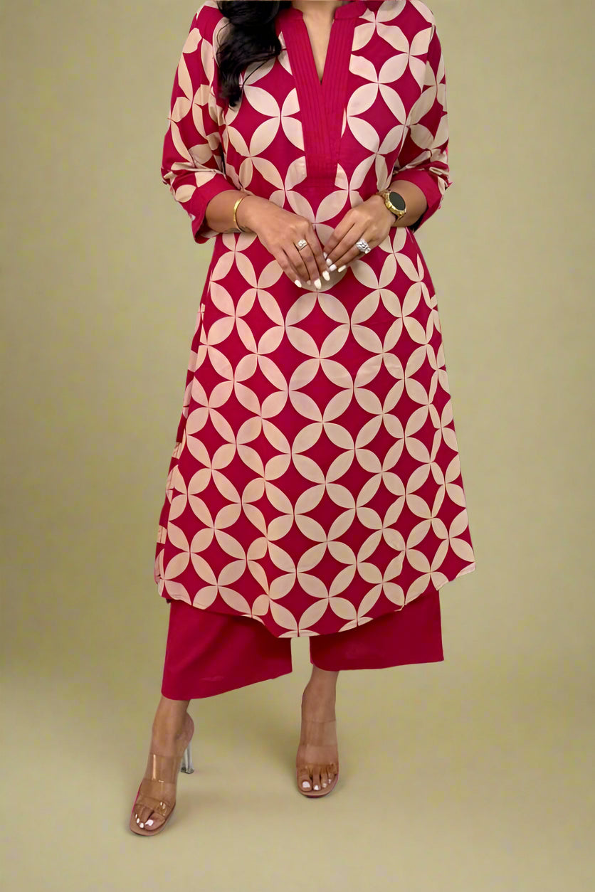 Rain To Shine Cotton Coord Set