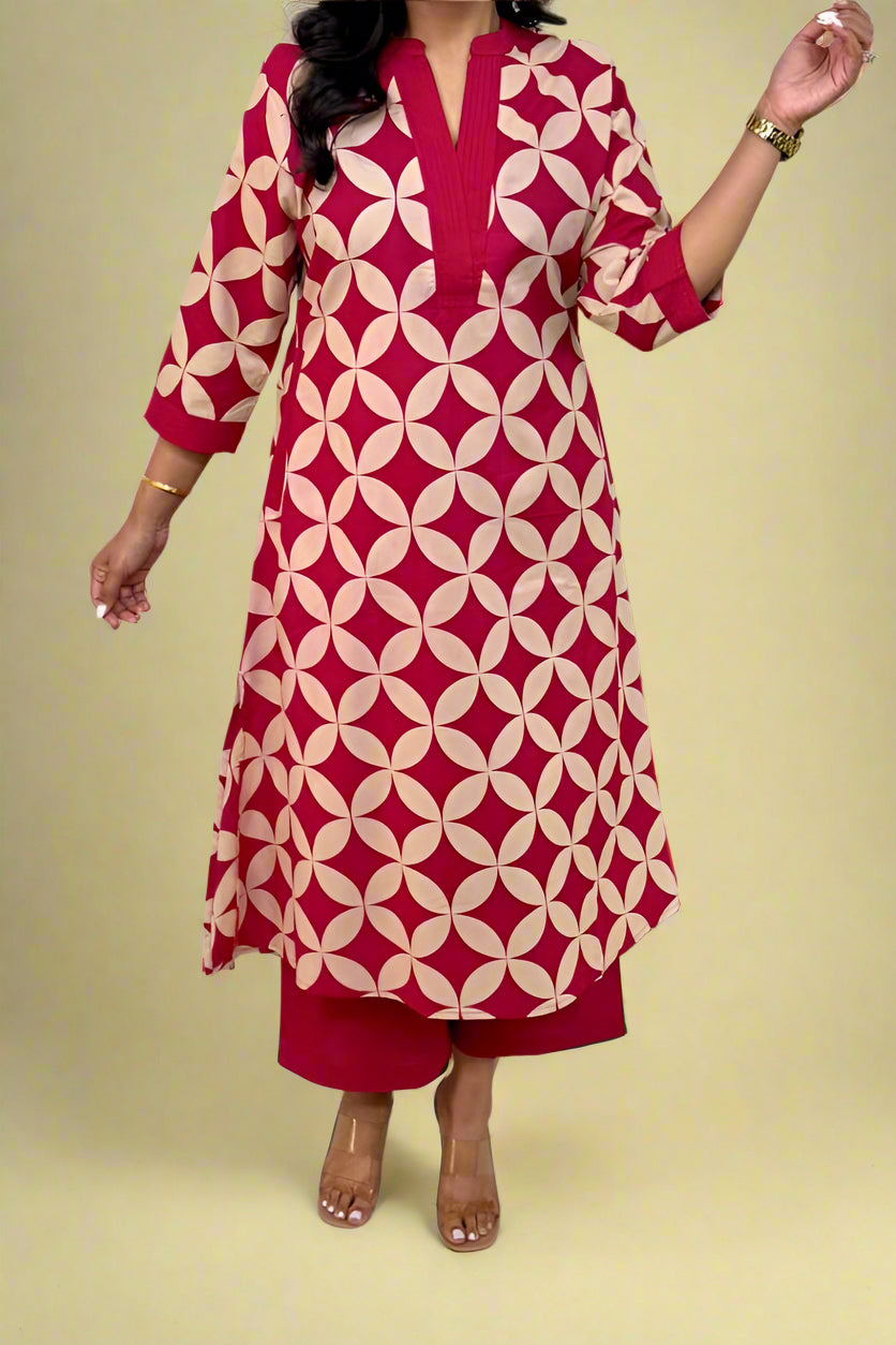 Rain To Shine Cotton Coord Set