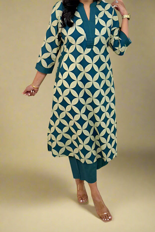 Rain To Shine Cotton Coord Set