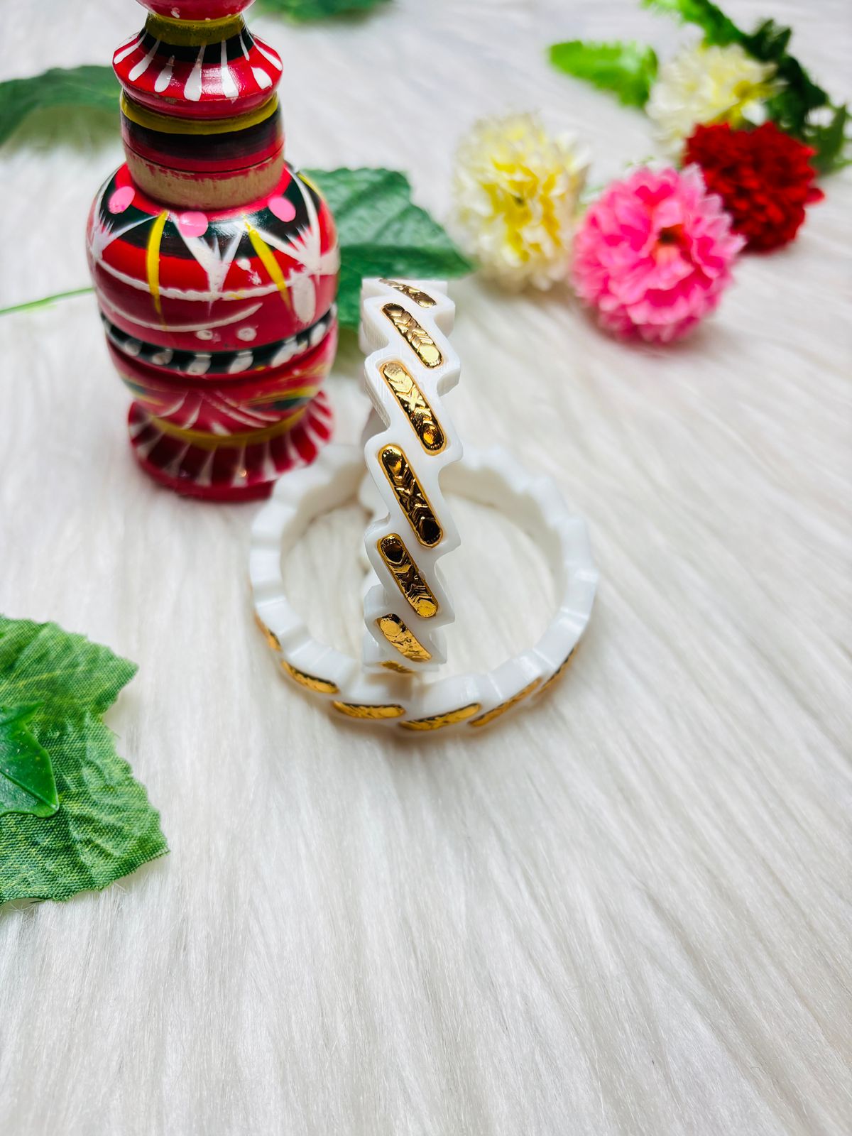 Sundori -Fancy Sankha Bandhano Pair