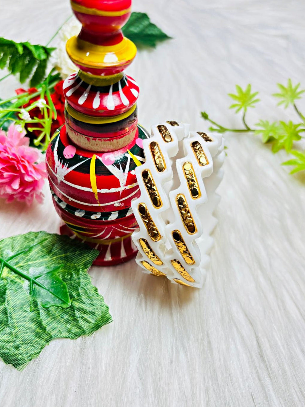 Sundori -Fancy Sankha Bandhano Pair