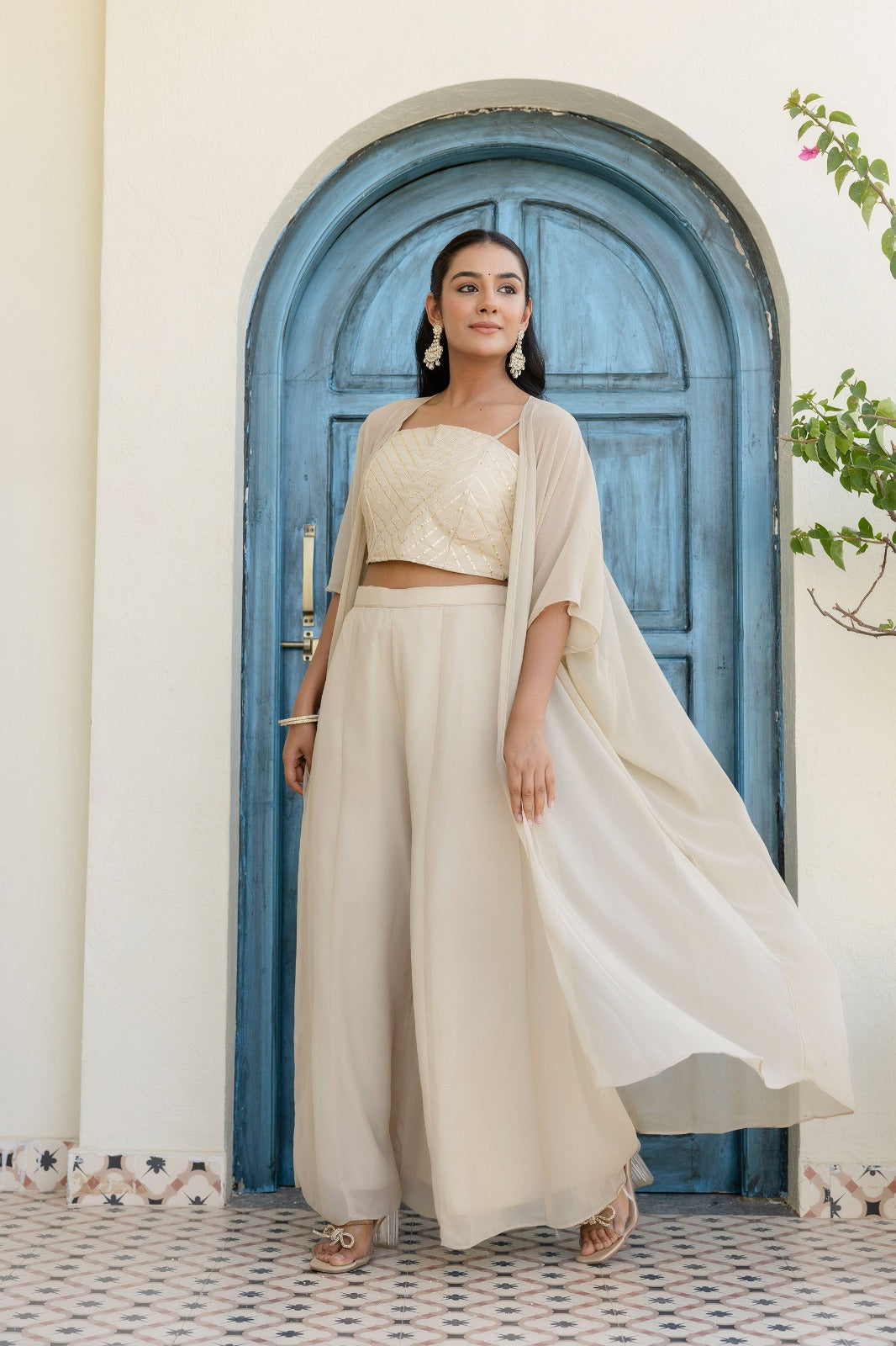 Ready To Bloom Designer Georgette Set