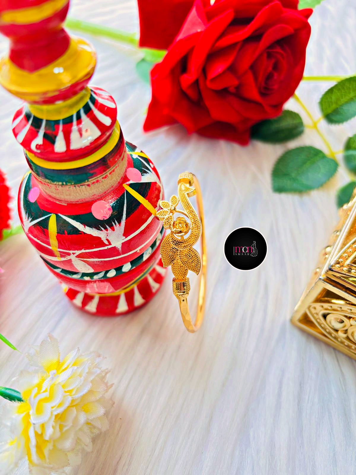 Floral Wrap-Single Noa(Bangle)