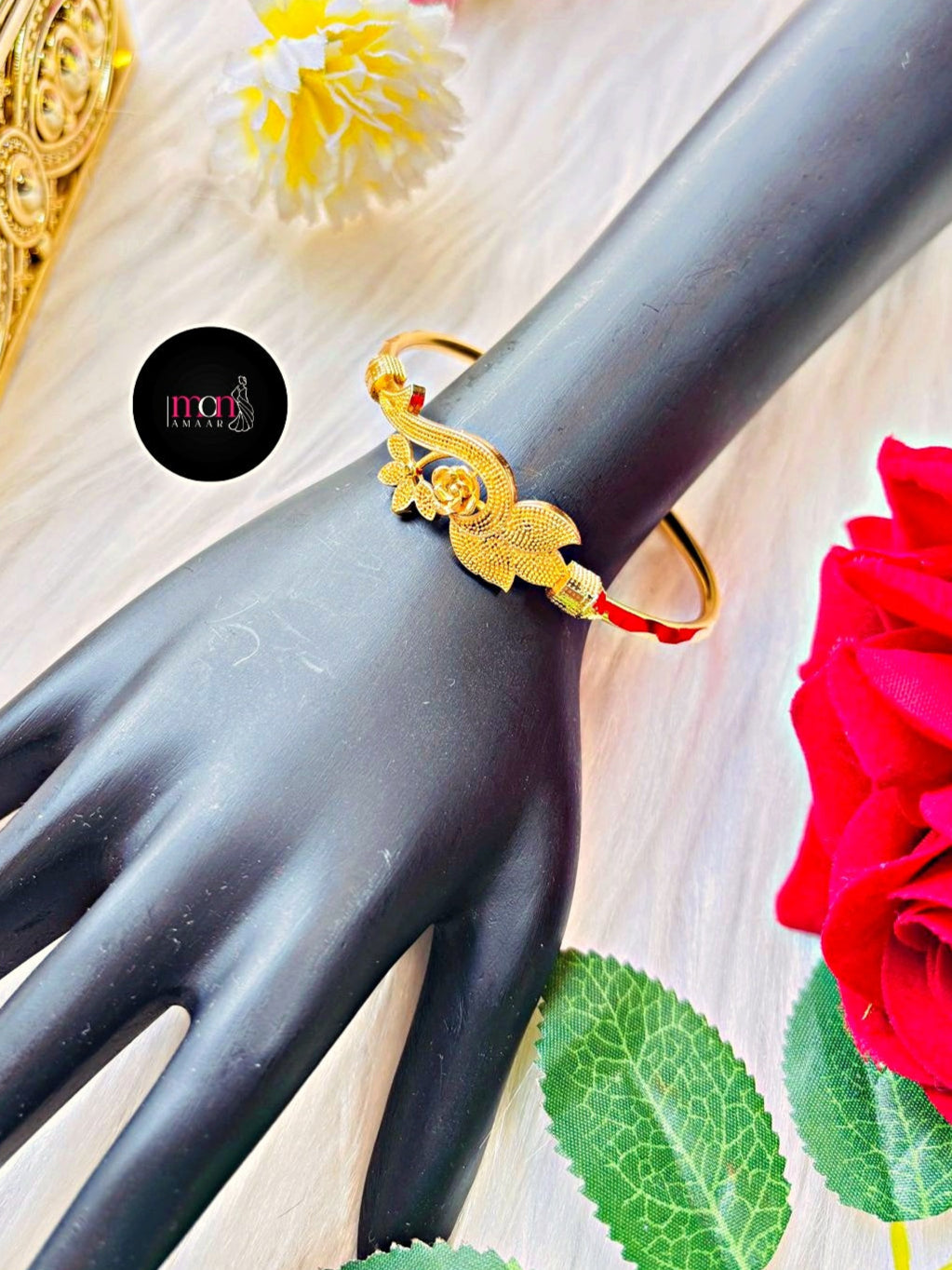 Floral Wrap-Single Noa(Bangle)